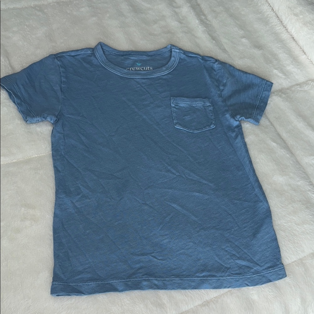 Crewcuts Blue Short Sleeve Tee
